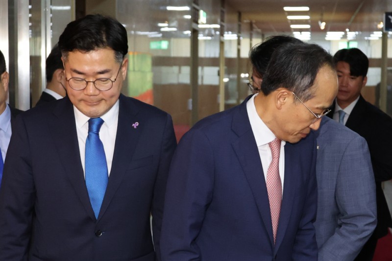 <b>추경호</b> "<b>민주당</b>, 180석때도 국민 눈치는 봤는데…지금은 눈치도 안 봐"