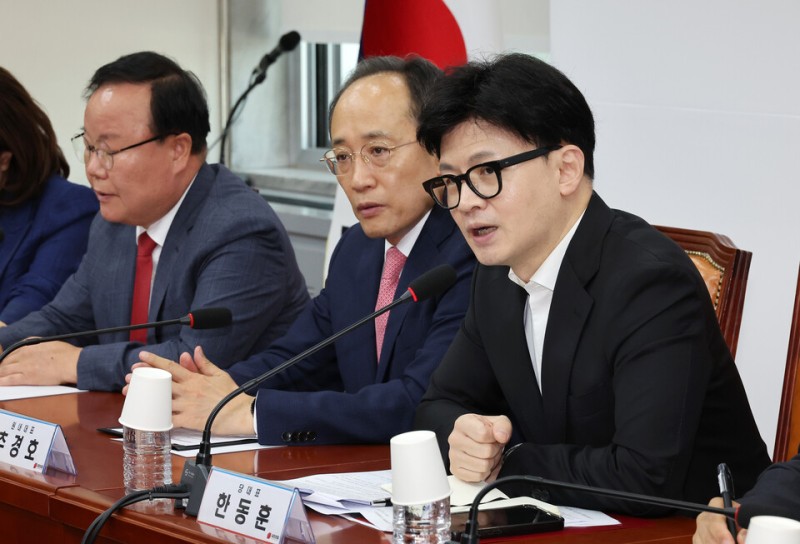 與, '<b>한동훈 공격</b> 사주 의혹' <b>김대남</b> 진상조사 착수…"심각한 해당행위...