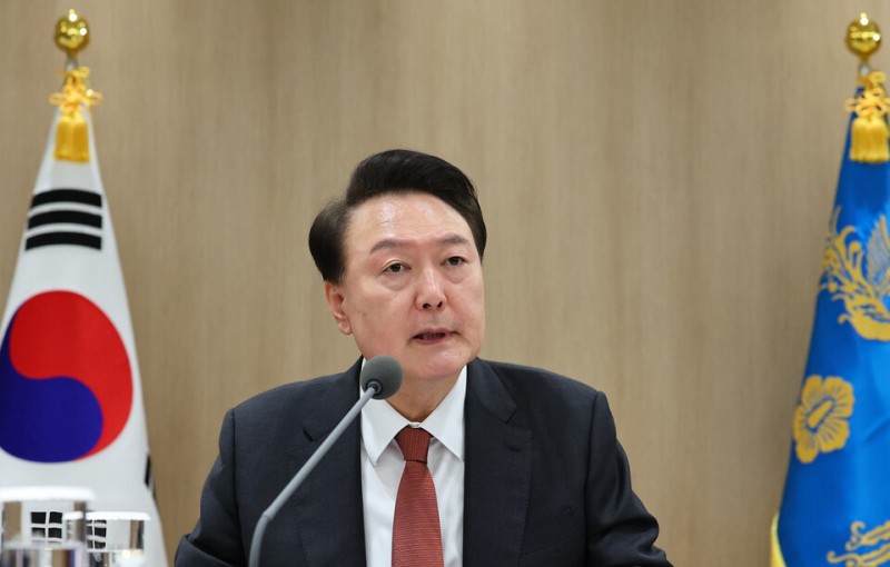 尹<b>대통령</b> "중동 사태, 우리 국민 안전에 모든 조치"