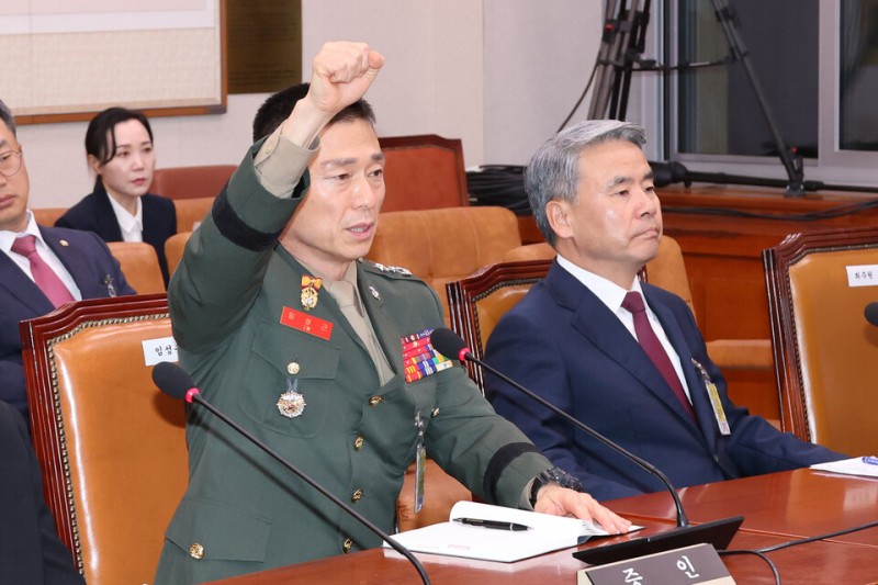 '<b>박정훈</b> <b>무죄</b>'에 발끈한 <b>임성근</b>…"<b>항명</b>죄 맞다"