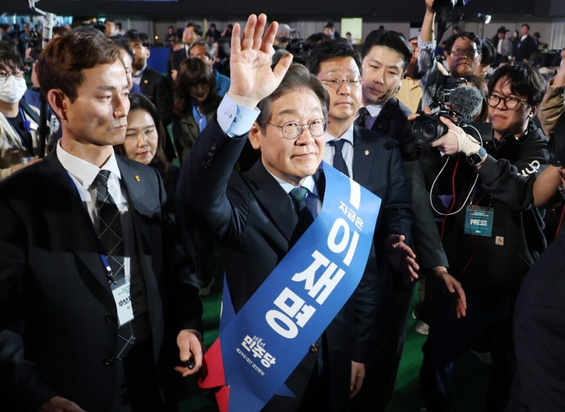 '어대명' 굳혔다…<b>이재명</b>, 충청·영남 <b>경선</b> 잇따라 <b>압승</b> '누적 89.56%'
