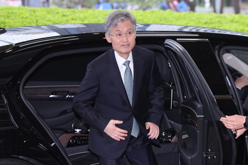 조희대 대법원장이 5월9일 서울 서초구 대법원으로 출근하고 있다.ⓒ 연합뉴스