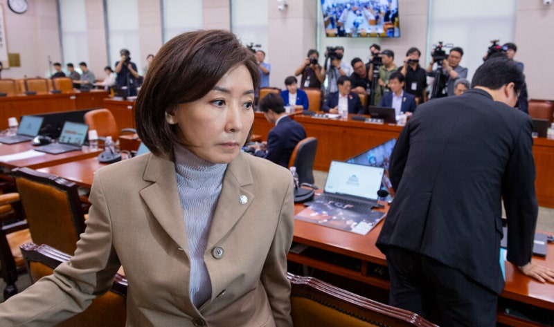 법사위 <b>나경원 간사</b> 선임 민주당 주도 <b>부결</b>…"나빠루 안 돼" 여야 충돌