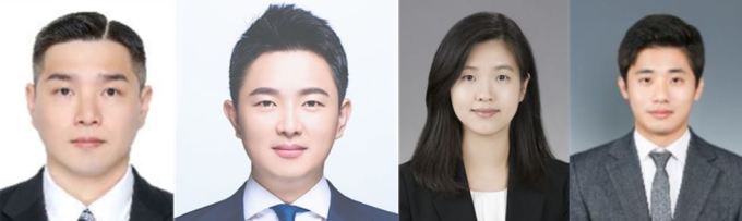 (왼쪽부터) 노흥섭·김준환·정수진·이재영 고위공직자범죄수사처 검사 ⓒ고위공직자범죄수사처