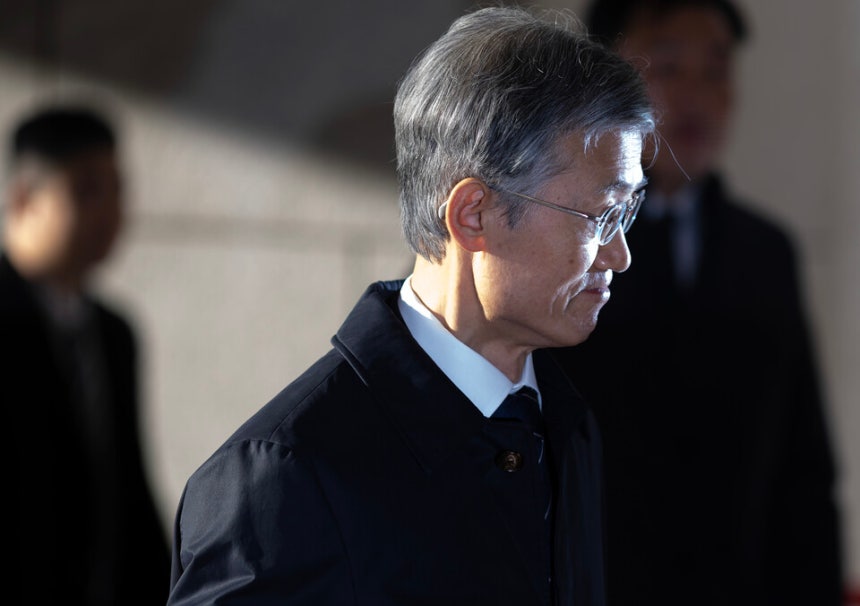 조희대 대법원장이 12월22일 서울 대법원 청사로 출근하고 있다.ⓒ 연합뉴스