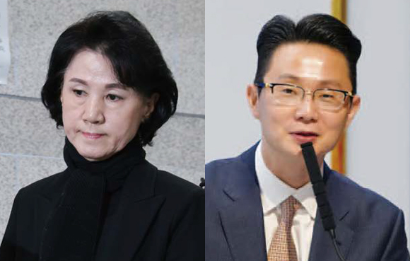 정원주 전 총재 비서실장,윤영호 전 세계본부장 ⓒ시사저널 이종현·세계평화통일가정연합 홈페이지