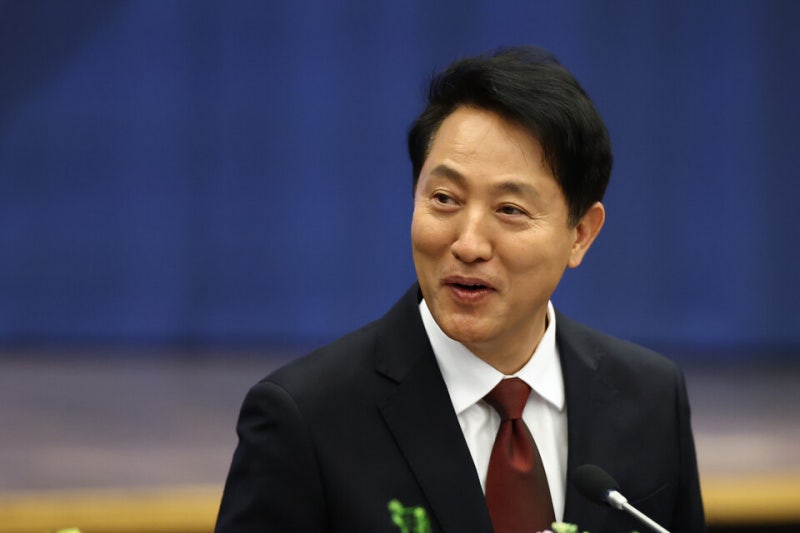 오세훈 "정청래 사회·김어준 방송도 좋다"…정원오에 토론 제안