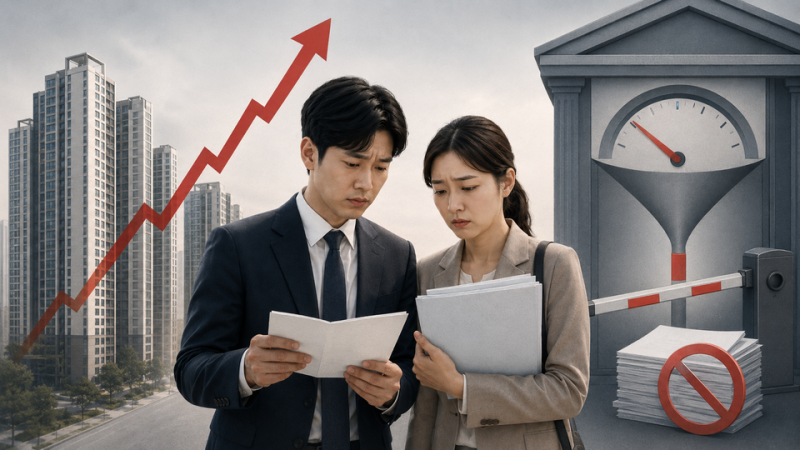 "이제 '영끌'도 사치"…치솟은 집값, 막힌 대출에 청년층 한숨