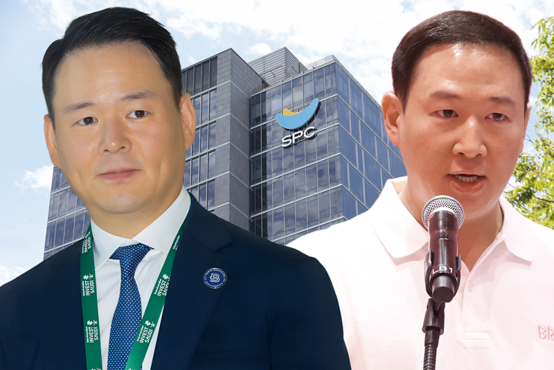허진수 상미당홀딩스 대표이사 부회장 허희수 비알코리아 사장 ⓒ파리바게뜨·연합뉴스