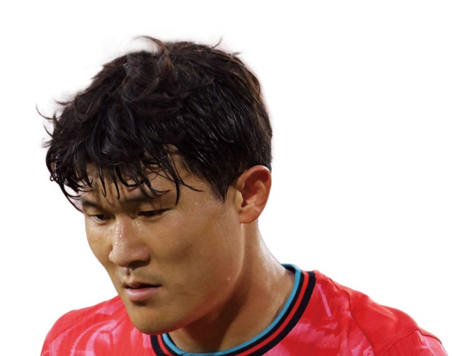 대한민국 축구 국가대표팀 김민재 선수 © AFP 연합
