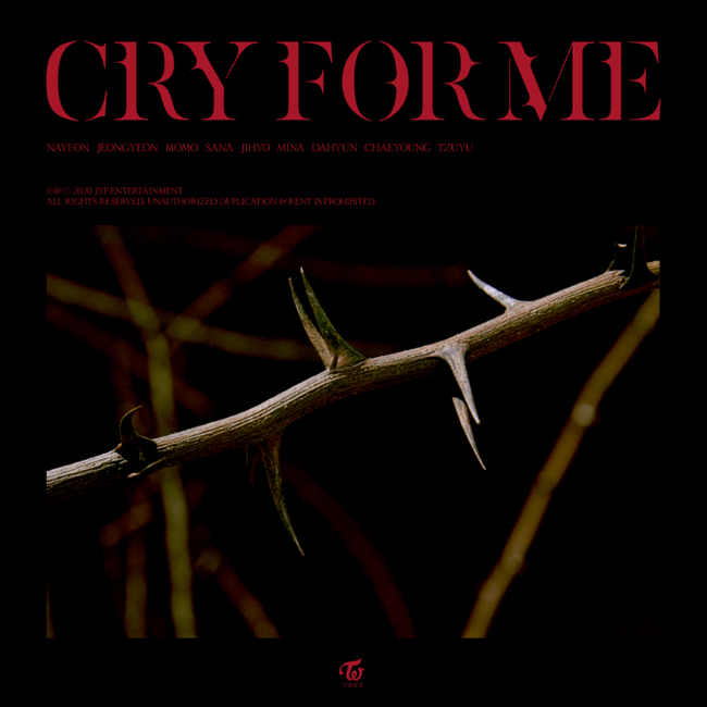 Fw: [新聞] TWICE將於18日推出未公開歌曲《CRY FOR ME》作爲驚喜