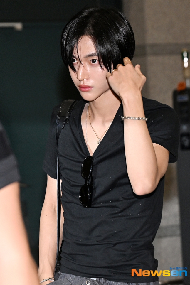 중국 선전에서 입국한 원빈님 