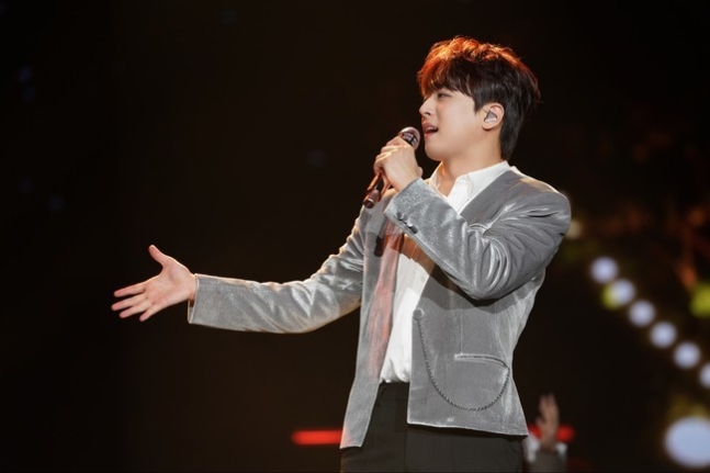 이찬원 광주 콘서트 성료, 3시간 15분 꽉 채웠다