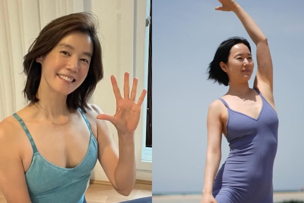 이효리만 있나? 김지호→<b>윤진서</b>, 요가에 빠진 女배우, 다이어트 효과는...