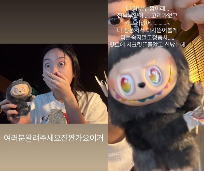 아일릿 원희 이어 이영지도 당했다…<b>짝퉁 사기</b> 난무 ‘<b>라부부</b>’ 뭐길래