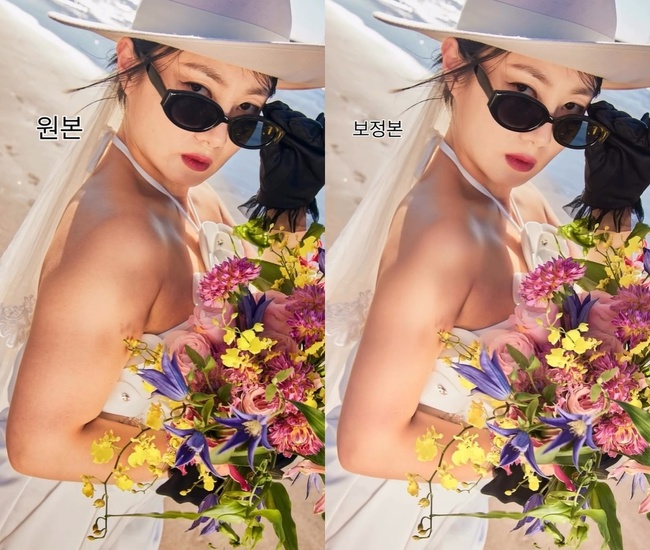 <b>박나래</b> 23년지기 친구 ‘<b>나혼산</b>’ 웨딩화보 보정 <b>논란</b>에 “원본 공개”...