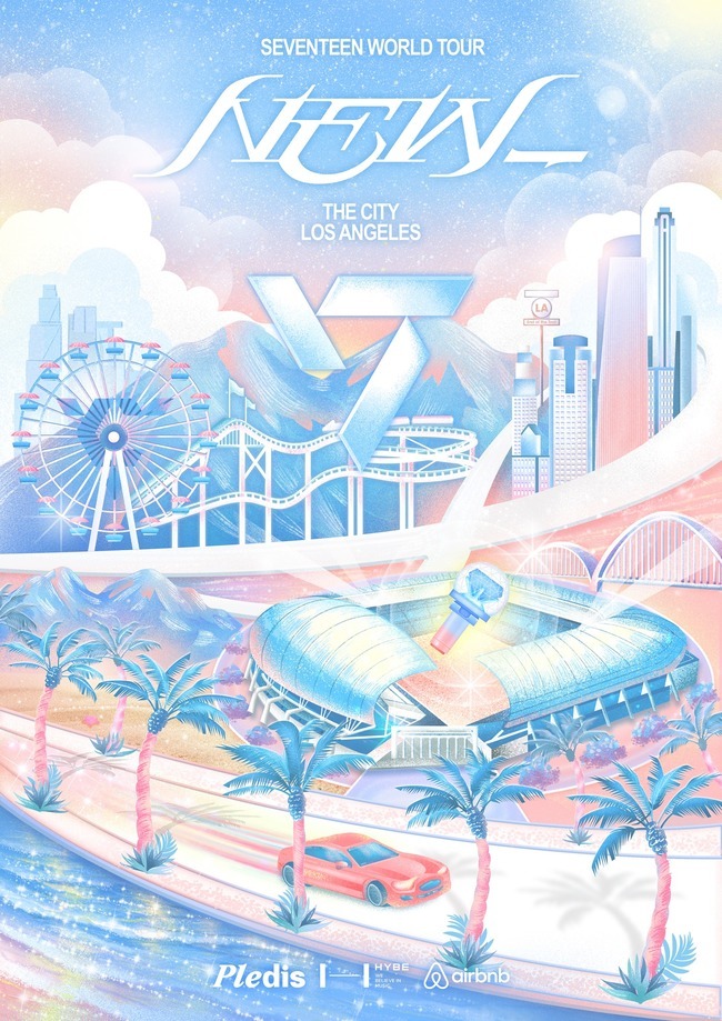 ‘<b>세븐틴 더 시티</b>’ 1년만 美 <b>LA</b> 귀환…<b>세븐틴</b> 지도 새긴다