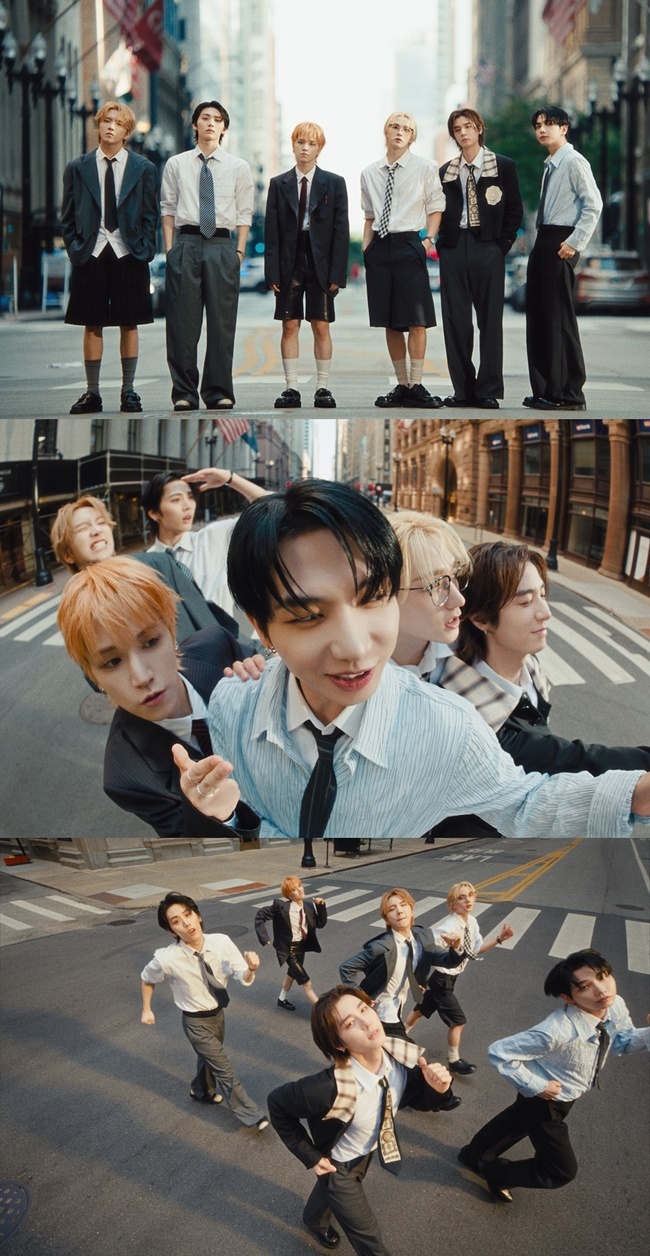 흥행 질주 <b>보이넥스트도어</b>, 영화 같은 ‘<b>할리우드 액션</b>’ MV 티저 공개