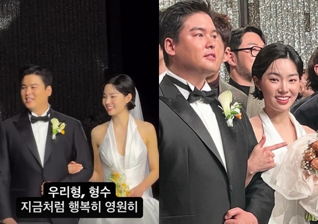 <b>이장우</b><b>조혜원</b> 현수막까지 건 성대한 결혼식, 답례품→부케도 <b>호두</b>과...