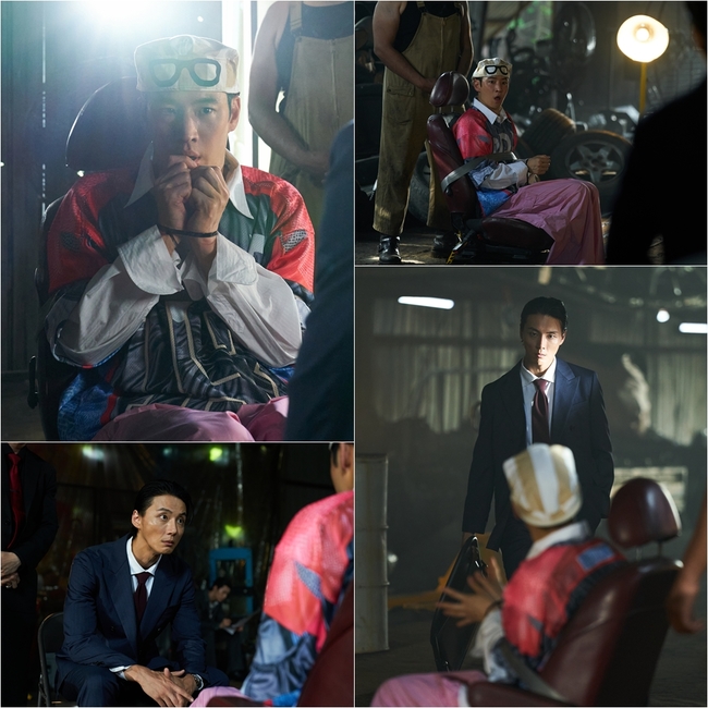 ‘<b>모범택시3</b>’ <b>윤시윤</b>에 납치된 ‘호구도기’ 이제훈, 일촉즉발 현장