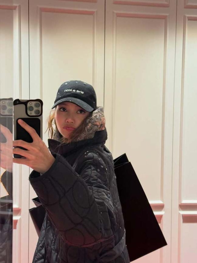 Lisa in various 2025 moments showing different fashion and styling choices