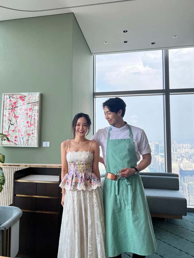 손종원과 이주영 밀착 투샷