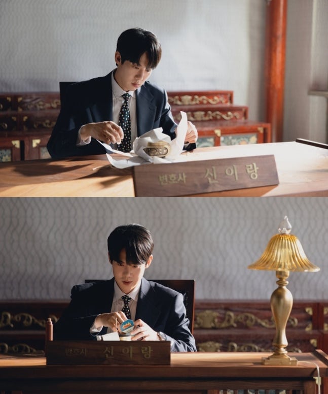 《神與律師事務所》柳演錫化身申以朗 命運翻轉瞬間劇照曝光