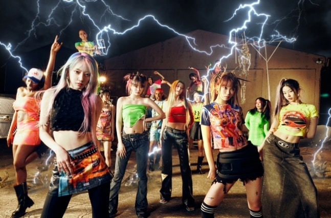 LE SSERAFIM《CRAZY》持續制霸英國榜單 展現第四代女團超強人氣