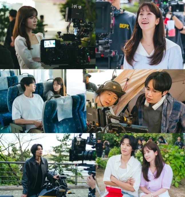 韓志旼、朴成焄與李基澤攜手出演《未婚男女的效率戀愛》幕後花絮大公開