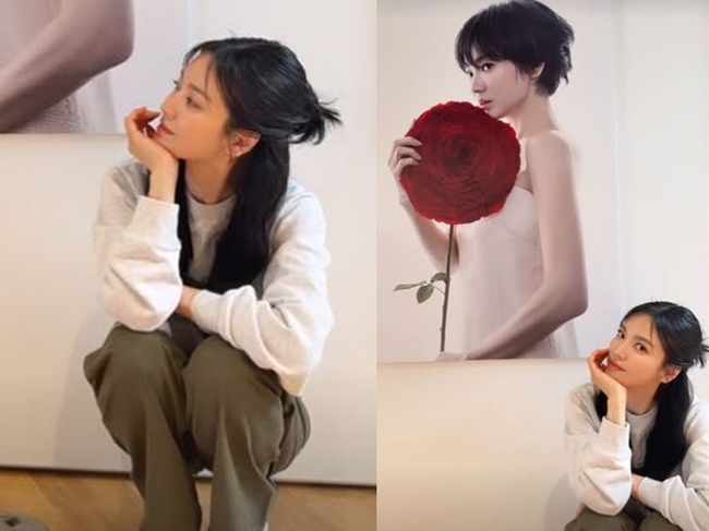 “역시 송혜교 얼굴” 포토샵 논란 없겠네, 똑같은 냉동 미모 인증 완료