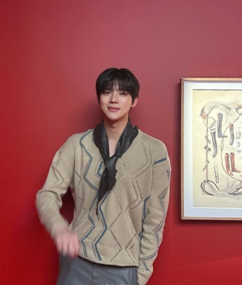 상민님 피지컬이 좋아 모델핏을 보여주네요
