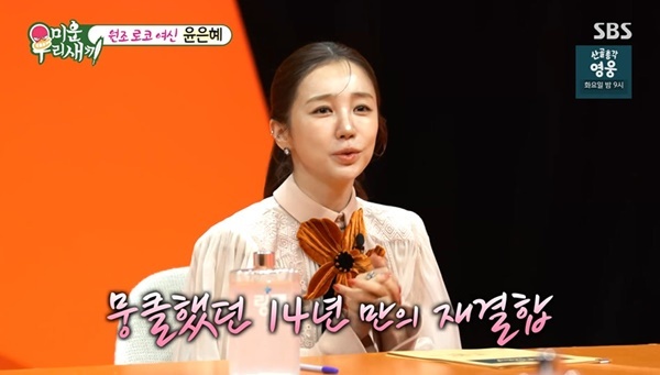 윤은혜 “베이비복스 14년만 재결합 1200만뷰, 계속 올라가 신기해” (미우새)