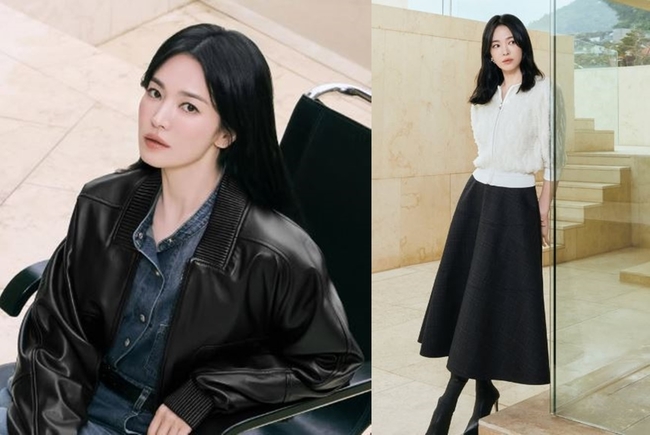 역시 송혜교 얼굴, 현대판 백설공주 소환한 ‘투명’ 여신미…패션 소화...