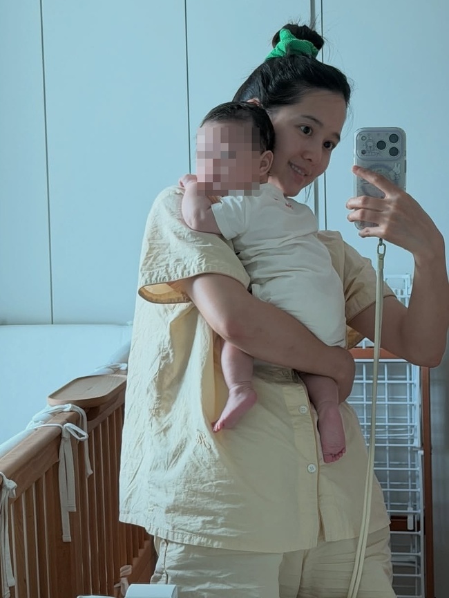 엄마 된 <b>남보라</b>, 씻을 시간 없어 똥머리 질끈에도 “임신 <b>출산</b> 다시 하...