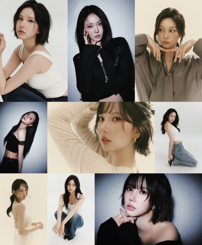 ウナ、シンビ、オムジの新しい個人プロフィール写真を並べた画像