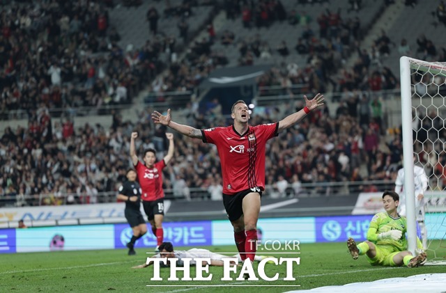 프로축구 ‘2골 2도움’ <b>일류첸코</b>(FC<b>서울</b>), K리그1 5라운드 MVP