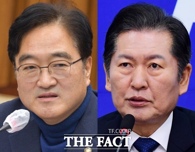 <b>우원식</b> "<b>정청래</b> 발언, 당선자-당원 <b>갈라치기</b>…적절치 않아"
