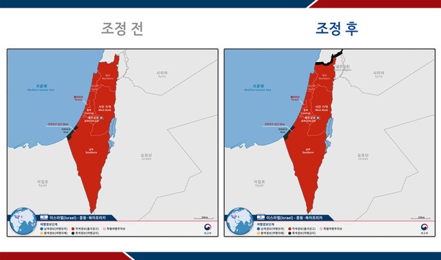 7일 0시부터 <b>이스라엘</b>-레바논 <b>접경지</b> '<b>여행금지</b>'