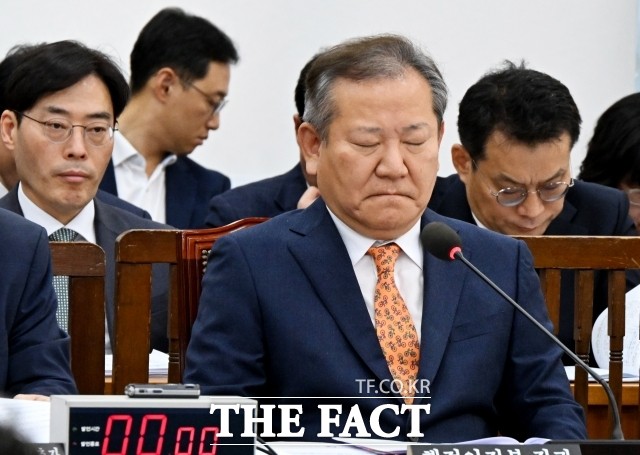 <b>이상민</b> 행안부 <b>장관</b>, 사의 표명