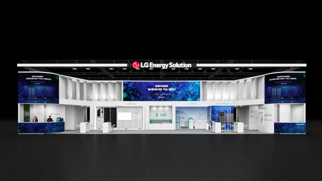 LG에너지솔루션 2025 인터배터리 유럽 부스 조감도 /LG에너지솔루션