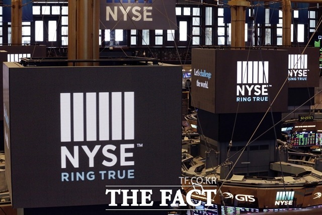 7일(현지시간) 뉴욕증권거래소(NYSE)에서 3대 지수는 장중 변동성 확대에도 모두 상승 마감했다. /AP.뉴시스
