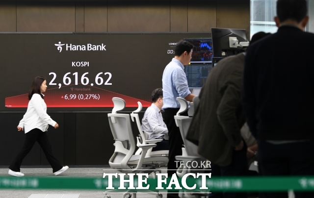 12일 코스피는 전날보다 1.17% 오른 2607.33에 거래를 마쳤다.사진은 기사 내용과 무관./서예원 기자
