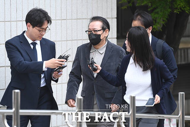 서울남부지법 형사9단독 고소영 판사는 12일 정치자금법 위반 혐의를 받는 '건진법사' 전성배 씨에 대한 2차 공판기일을 진행했다./장윤석 기자