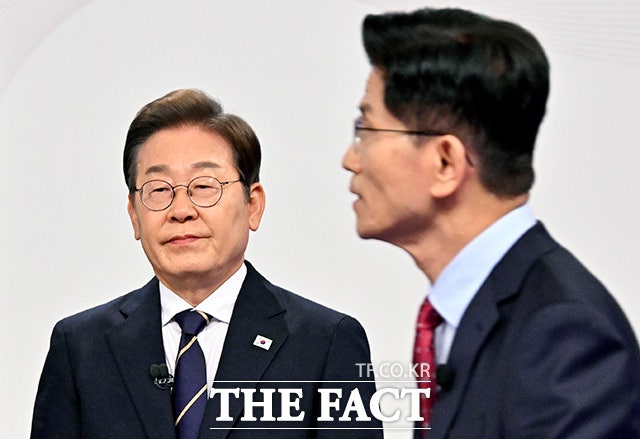 이재명 <b>지지율</b> 50.2%…양자대결 <b>김문수</b>에 13.9%P 앞서