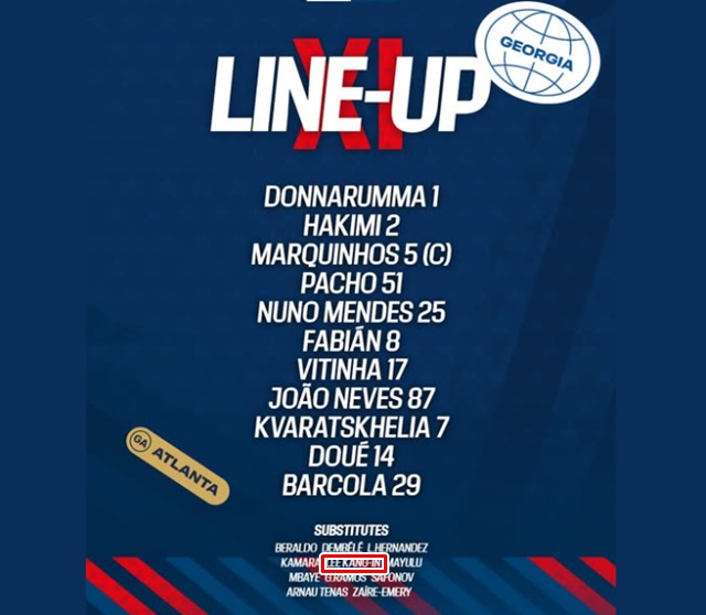 [클럽 월드컵] <b>이강인</b>, <b>메시</b>와 21분 '<b>맞대결</b>'... PSG, 마이애미 4-0 대파