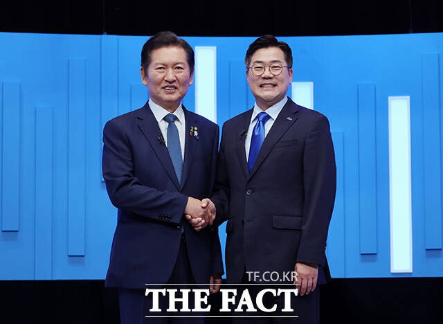 <b>정청래</b>, 영남권 <b>경선</b>까지 2연승…득표율 62.55%