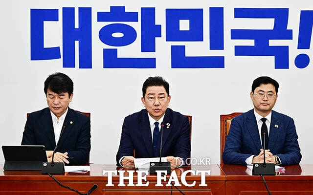 <b>김병기</b> "수해 복구에 당력 총집중...<b>재난</b> 극복에 여야 힘 모을 때" [TF사...