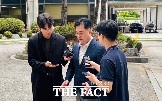 김종민 의원 <b>내란 특검</b> 출석…"국민의힘 수사 <b>협조</b> 해야"