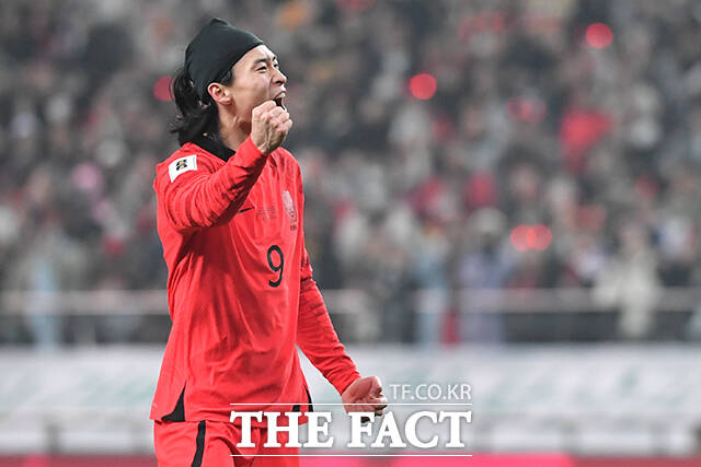 '부상 극복' <b>조규성</b>, 1년 8개월만 A<b>대표팀 복귀</b>...양민혁 권혁규 '발탁'