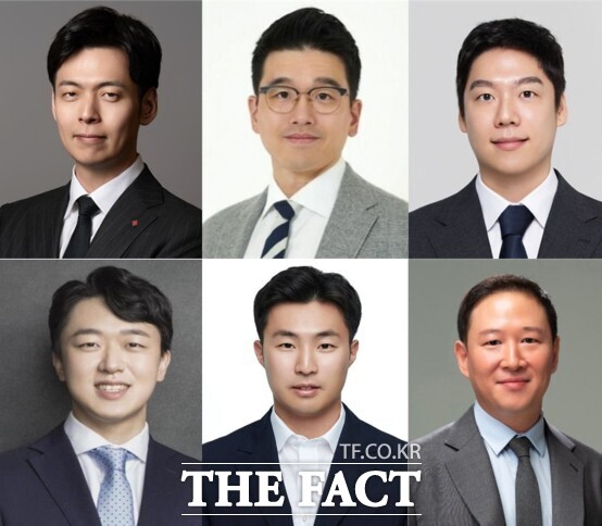 왼쪽 위부터 시계방향으로 신유열 롯데바이오로직스 대표이사,이선호 CJ주식회사 미래기획그룹장,<a href=